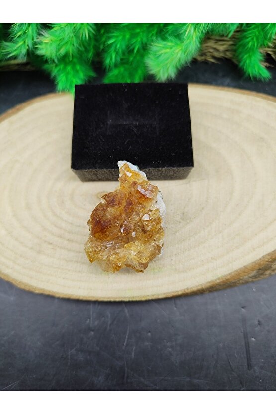 Ham Sitrin Kaya Dekoratif Doğal Taş (sertifikalı)