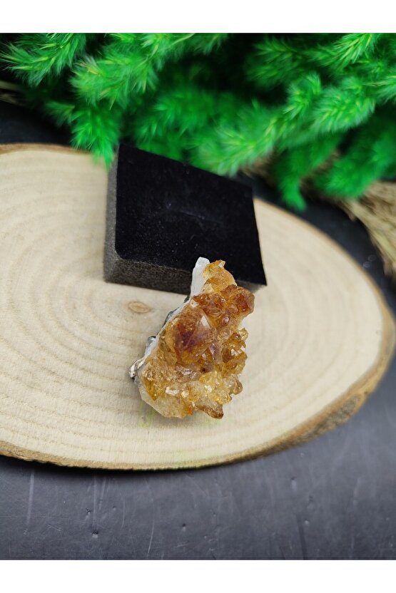 Ham Sitrin Kaya Dekoratif Doğal Taş (sertifikalı)