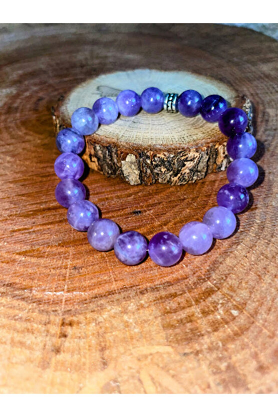 Ametist Taşı Doğaltaş Bileklik