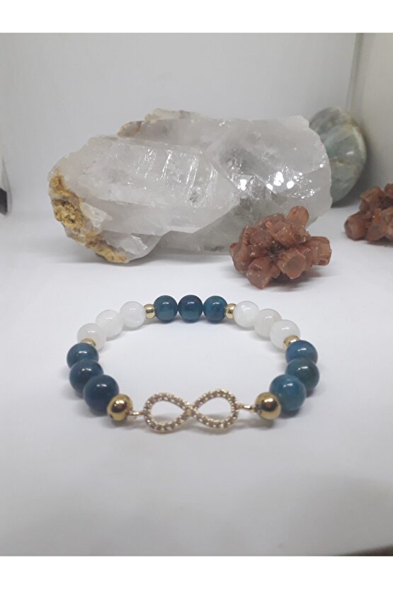 Sonsuzluk Aparatli Aytaşı Ve Apatit Bileklik