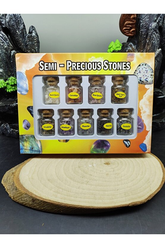 Kırık Doğal Taş Tüp Seti (sertifikalı)