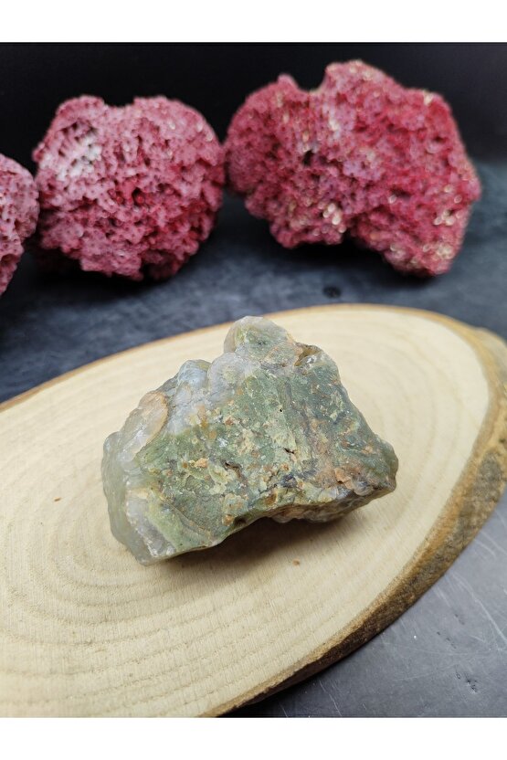 Aventurin Ham Doğal Taş Kaya (sertifikalı)