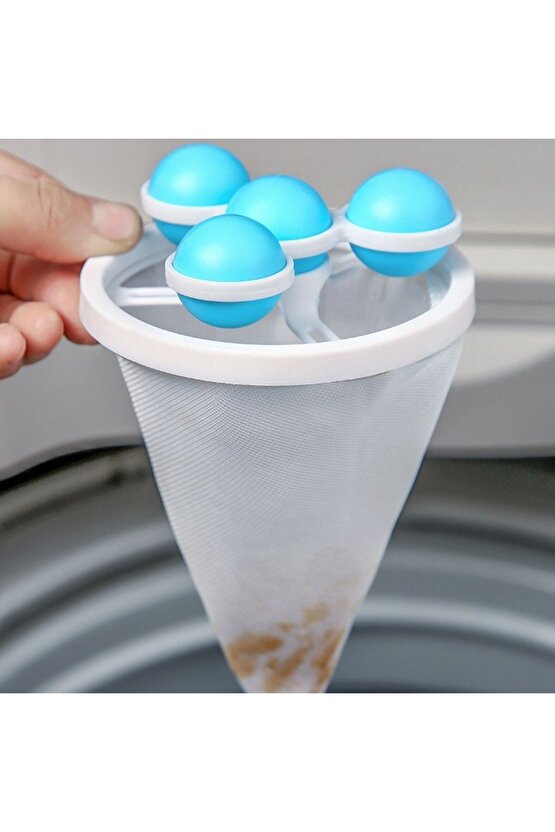 ® Çamaşır Makinesi İçin Toz ve Evcil Hayvan Tüyü Toplayıcı Yıkanabilir Tüy Temizleme Aparatı