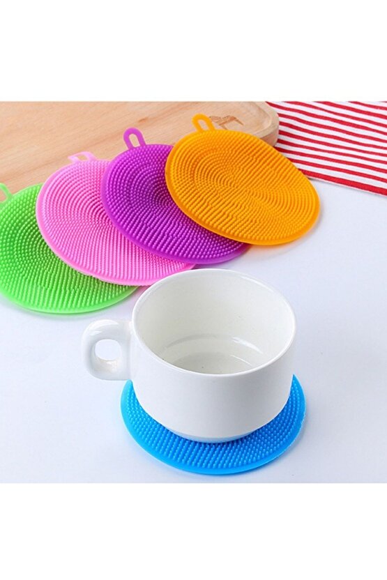 ® 2li Kir Tutmaz Tırtıklı Yüzey Bulaşık Yıkama Pedi