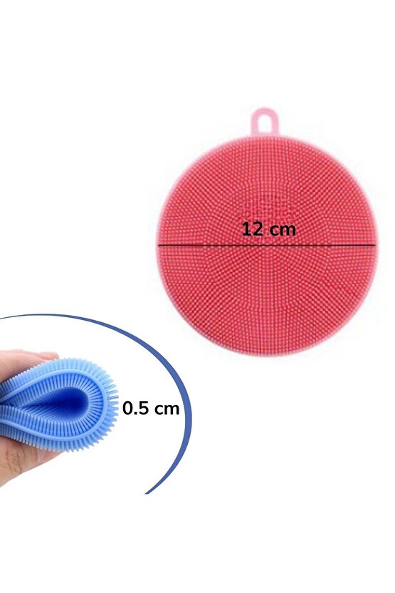 ® 2li Kir Tutmaz Tırtıklı Yüzey Bulaşık Yıkama Pedi