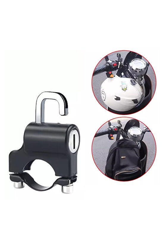 Sunup Sn-24295 22-26mm Unıversal Motosiklet Kask Kilidi