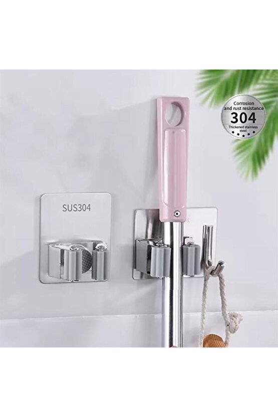 Art Sn-26354 Kancalı Duvara Monte Süpürgee-Paspas Tutucu Lab