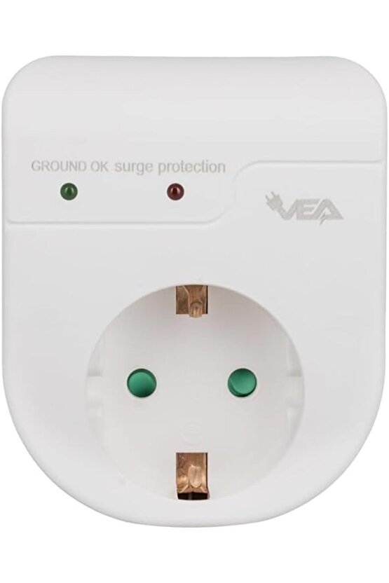 Sell Amper 3500 Watt LED Göstergeli Tekli Akım Korumalı Priz, Çocuk Koruması, Yıldırım Korum