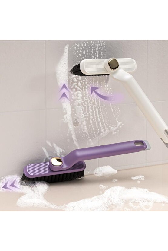 Byrxdn Döner Başlıklı Temizlik Fırçası Cımbızlı Byrnew