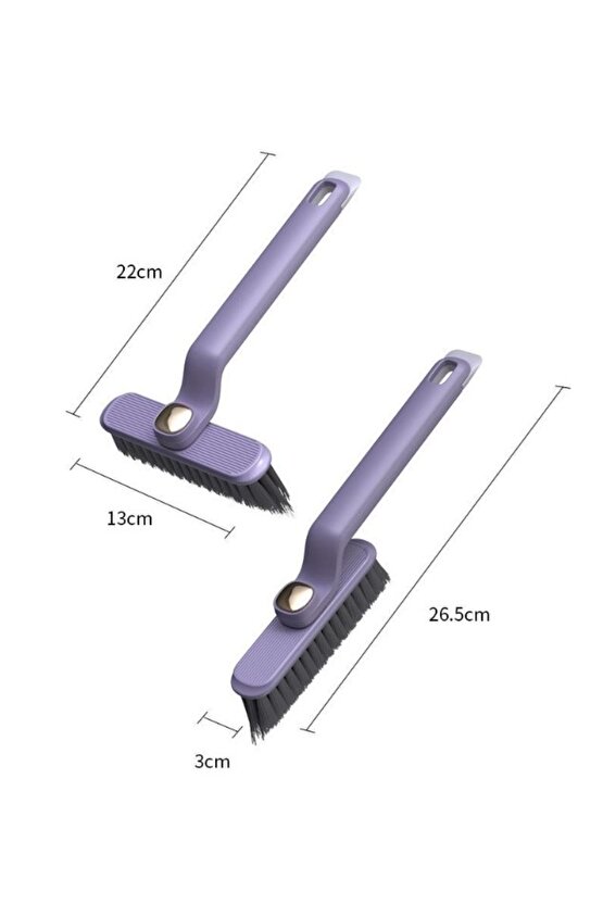 Byrxdn Döner Başlıklı Temizlik Fırçası Cımbızlı Byrnew