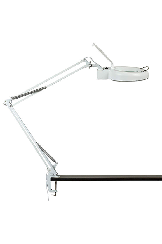 8606C-D 220 VOLT 3 DİOPTER 80 LEDLİ MASA ÜSTÜ AKROBAT BÜYÜTEÇ (4525)