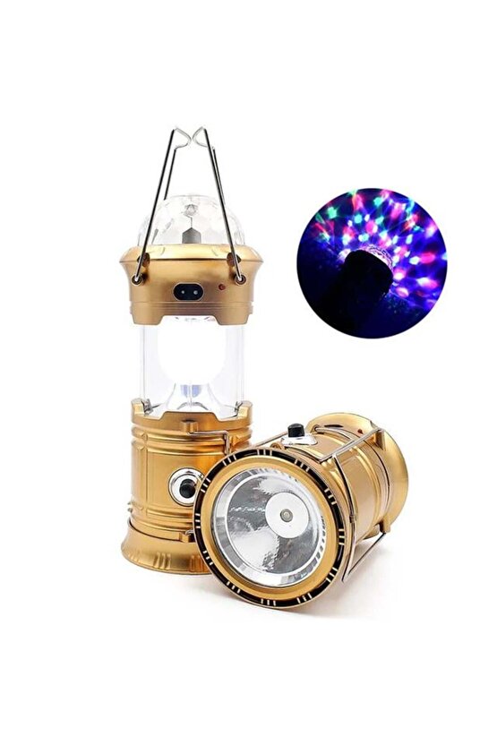 Powermaster Sx-6805 Renkli Şarjlı Kamp Lambası