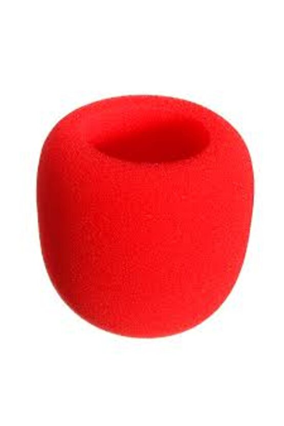 F-01 Kırmızı Mikrofon Süngeri