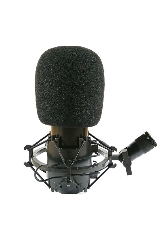 mat19 Condencer Mikrofon Süngeri - Kondenser Mikrofon Filtresi - Rüzgar Geçirmez 1 Adet