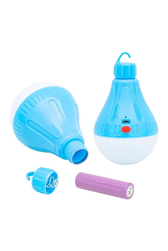 krg Ly-V09 Mıcro Usb Girişli Askılı Şarjlı Ampul new Modern Tasarım 431550