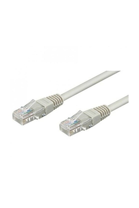 30 metre Cat5 Ethernet Kablo 2 Ucu Orjinal Konnektörlü