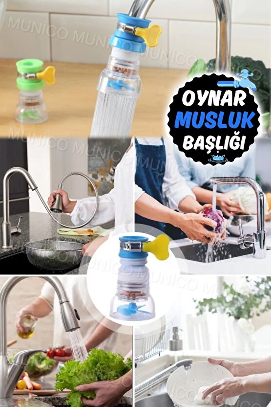 Musluklarınızda Geliştirilmiş Su Akışı: Municonun Ayarlanabilir Musluk Filtresi ile Yüksek Kaliteli