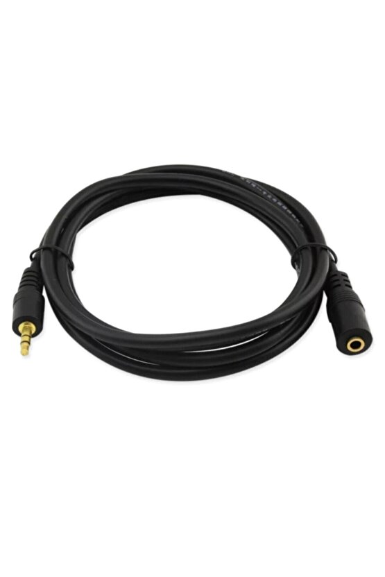 1.5m Stereo Hoparlör Kulaklık Ses Aux Uzatma Kablosu 3.5mm Erkek Dişi