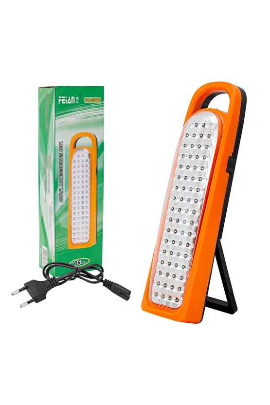 Fa-6820 66 Ledli Şarjlı Işıldak
