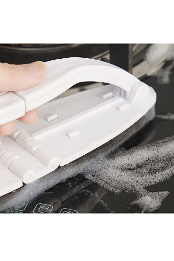 PORTATİF KATLANABİLİR LEKE ÇIKARICI TEMİZLİK FIRÇASI (4619)