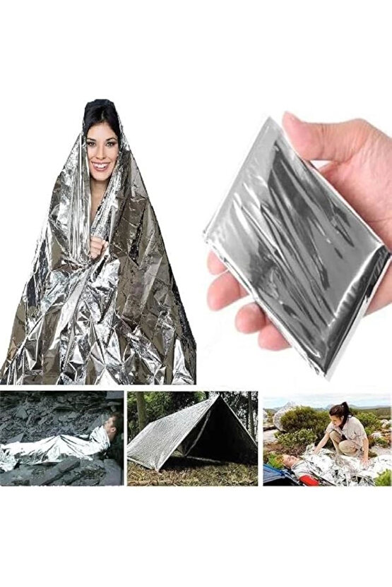 Acil Durum Battaniyesi, Folyo Battaniye Isı Sağkalım Yansıtıcı Termal Battaniye, Hayatta