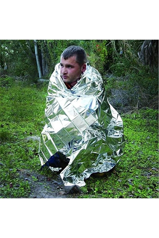 Acil Durum Battaniyesi, Folyo Battaniye Isı Sağkalım Yansıtıcı Termal Battaniye, Hayatta