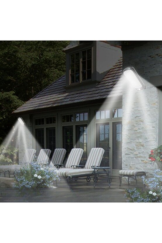 BUFFER® Sensörlü Güneş Enerjisi İle Şarj Olabilen Duvara Monte Solar Aydınlatma  GL-84069