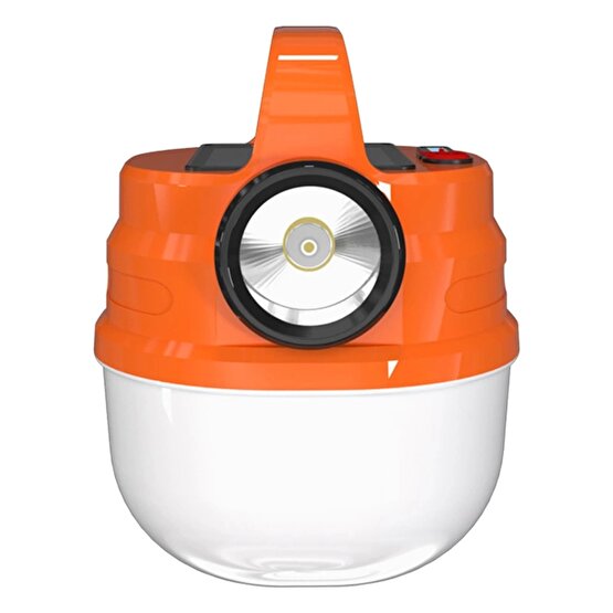 HB-V70 ÇİFT IŞIKLI 50 WATT ŞARJ EDİLEBİLİR KAMP FENERİ (K95)