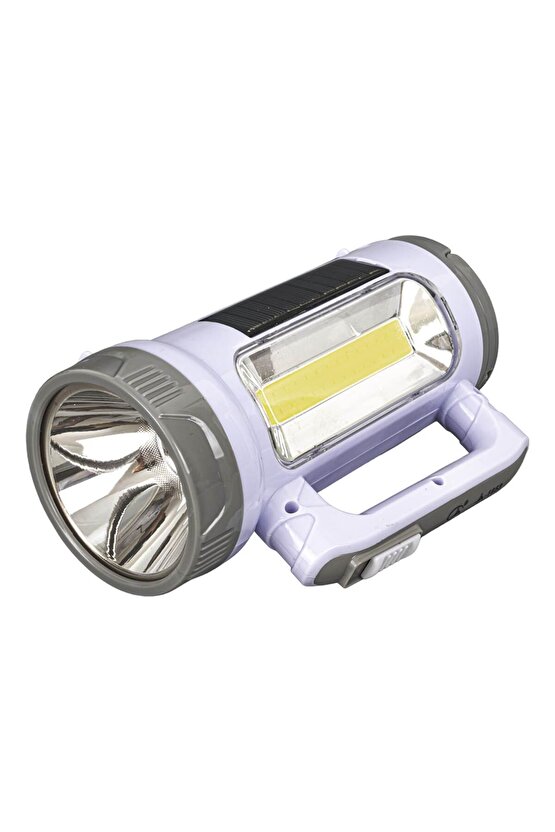 258147 Shopzum Ja-1953 5w Solarli Şarjli El Fenerli Işildak (OM-27)