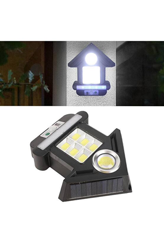 Cak1r Pm-14327 Cl-s180 Solarli Kumandali 81 Ledli Sensörlü Kapi Aydinlatmasi