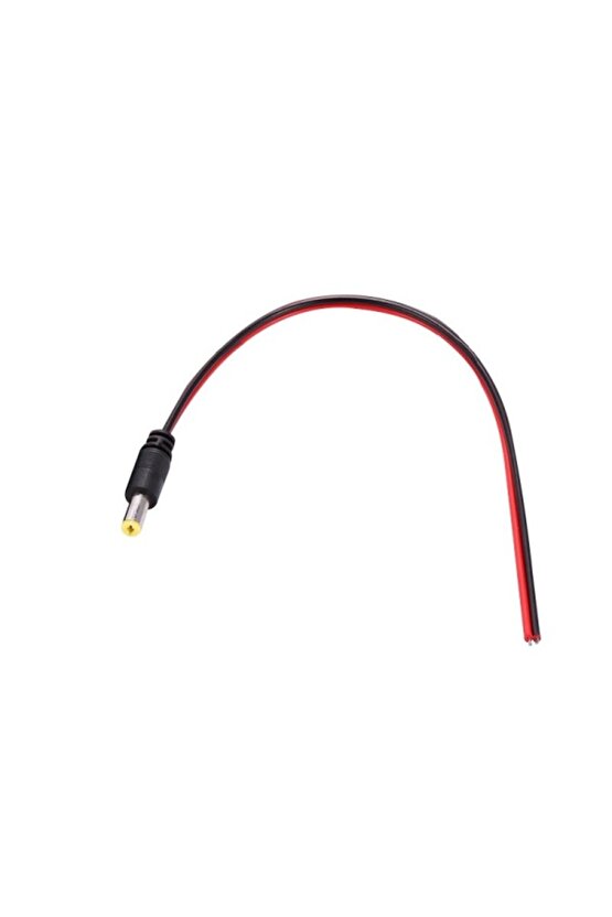 CLZ192 TK 34 FİŞ KABLOLU TEK UÇLU KAMERA İÇİN 20 CM DC POWER JACK KABLOLU (4172)