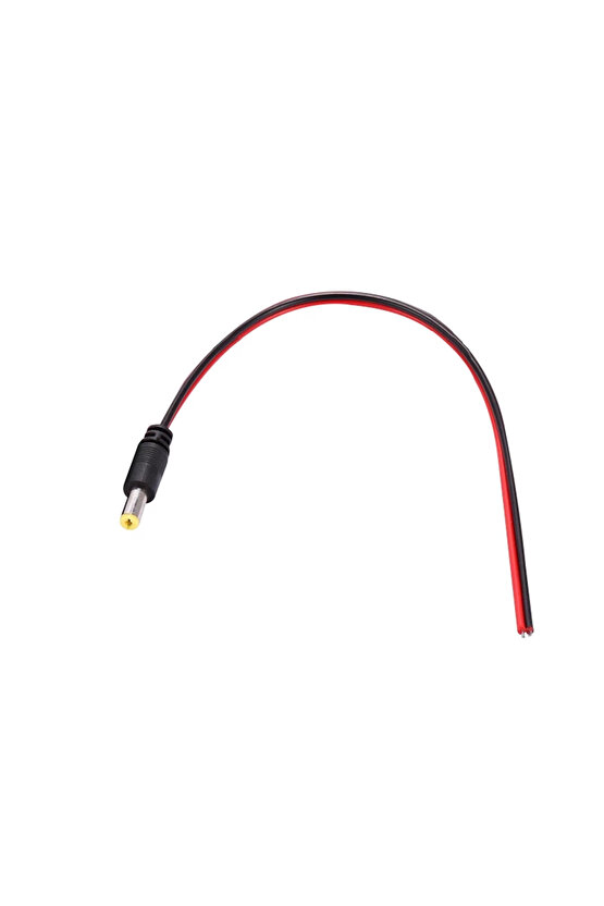 Tk 34 Fiş Kablolu Tek Uçlu Kamera Için 20 Cm Dc Power Jack