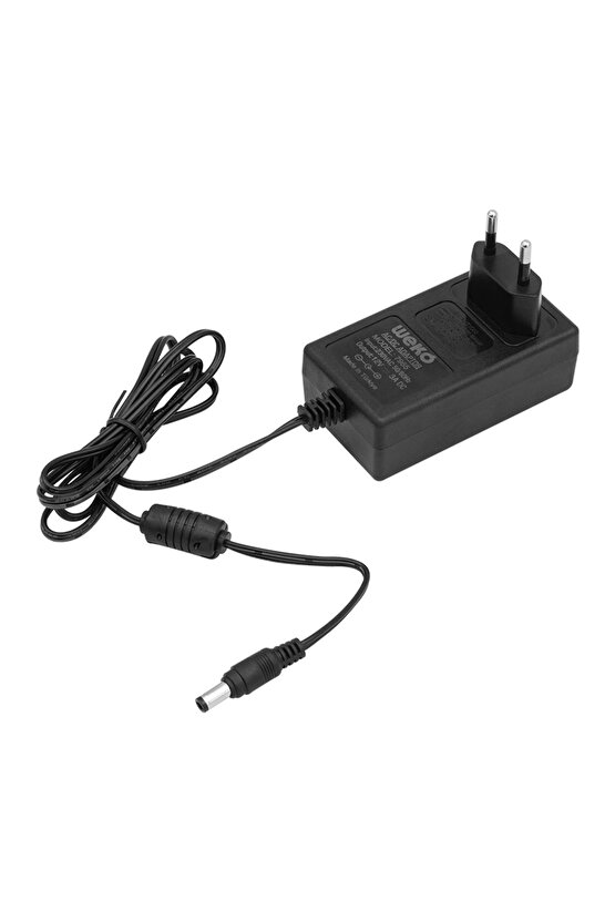 12 Volt - 3 Amper - 36 Watt 5.5*2.5 Uçlu Plastik Kasa Priz Tip Adaptör Kutulu Yerli Üretim (4172)