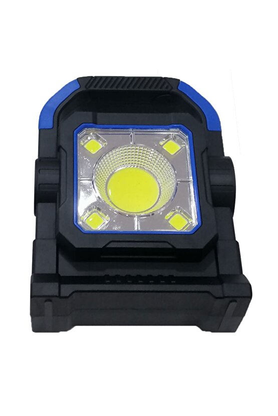 Hc-7078-c 3 Çalışma Modlu Cob Ledli Solar Taşınabilir Şarjlı Solar Lamba