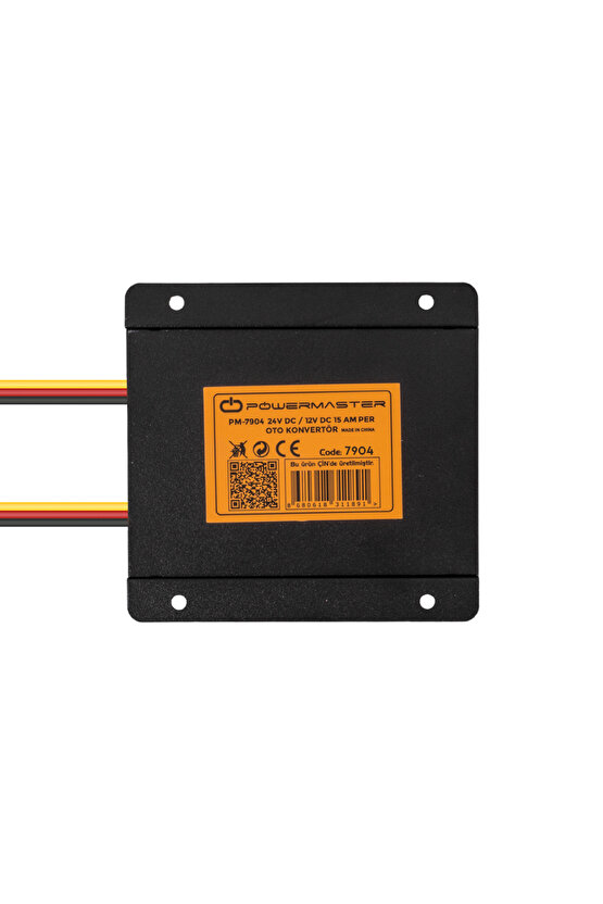 DXT POWERMASTER PM 7904 24V DC 12V DC 15 AMPER OTO KONVERTÖR