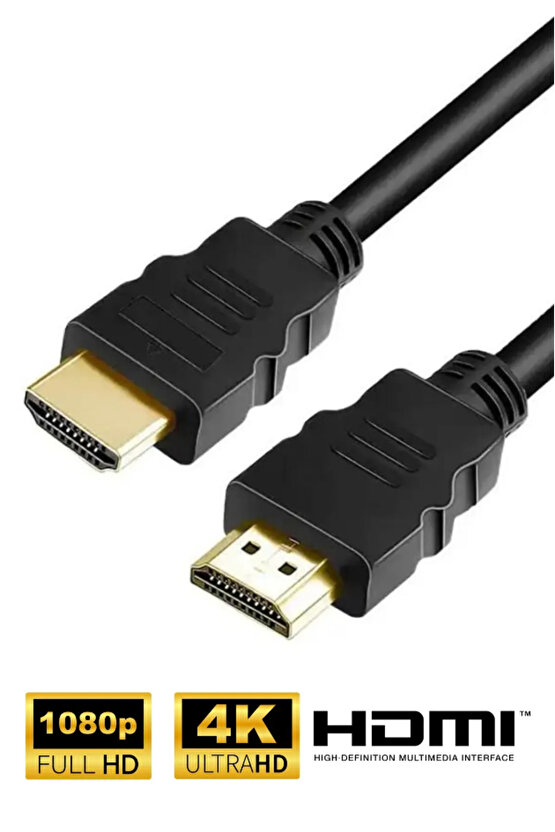 5 Metre HDMI Kablo Full HD , Uyumlu Yüksek Hızlı HDMI kablosu