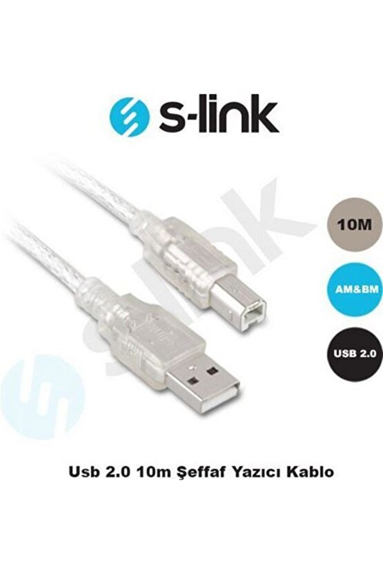 Usb 1.5metre Sl-u2015 Usb 2.0 Yazıcı Kablosu