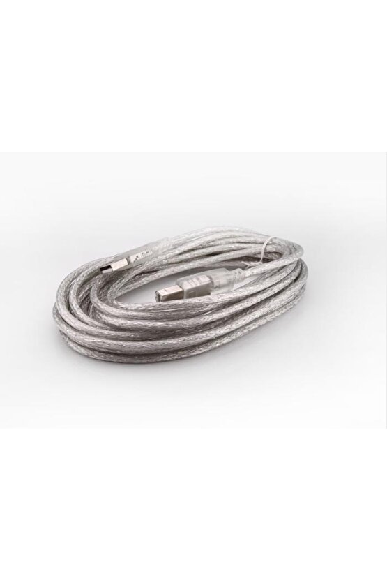 SL-U2015 1,5 m USB2.0 AEBE şeffaf yazıcı kablo