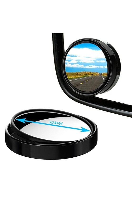 DumlEs® Otomobil Geniş Açılı Araç Kör Nokta Dikiz Aynası Dikiz Aynası 1 Çift