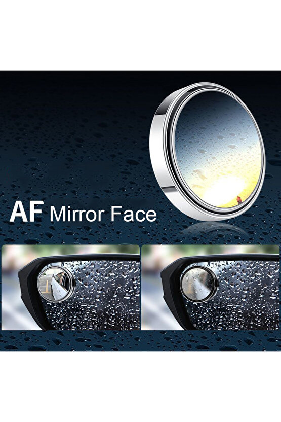 2 Adet Kör Nokta Aynası Araba Trafik Aynası Araba Dikiz Aynası Tam Görüş 360 Geniş Öfke Par...