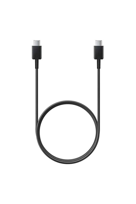 PM-4031 1 Metre Şarj Ve Data Veri Kablosu TYPE-C TO TYPE-C Siyah