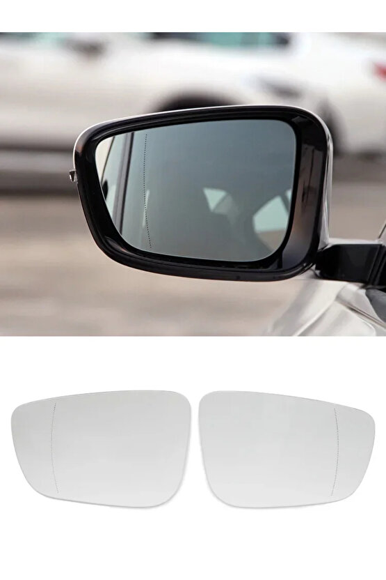 BMW 3 Serisi G20 G21 5 Serisi G30 için Sol Sağ Isıtmalı Kör Nokta Uyarı Kanatlı Dikiz Aynası Camı...