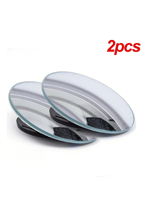 Araba Kör Nokta Aynası 360 Derece Ayarlanabilir Geniş Açı Yardımcı Dikiz Aynası Evrensel...