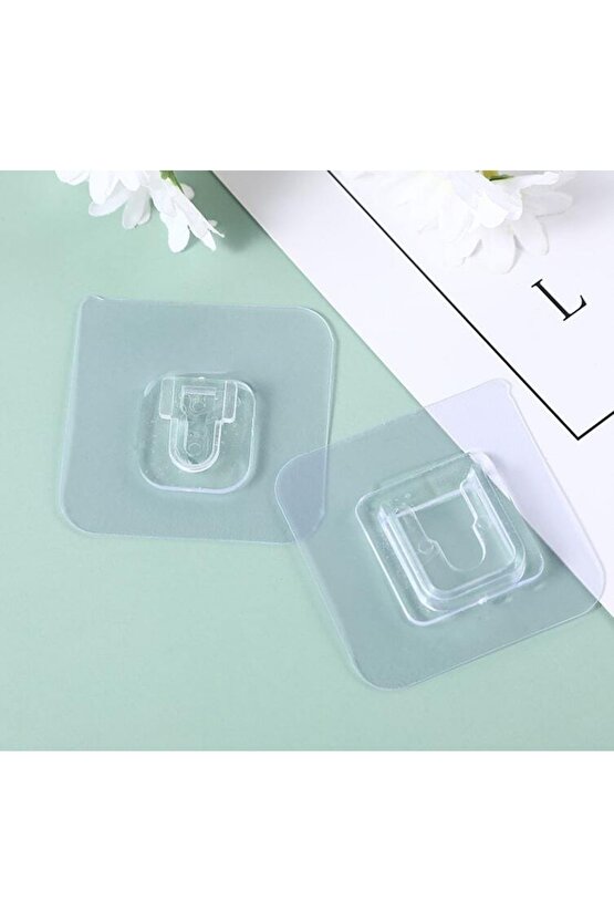 Geçmeli Klips Eşya Sabitleme Askısı 5 Set