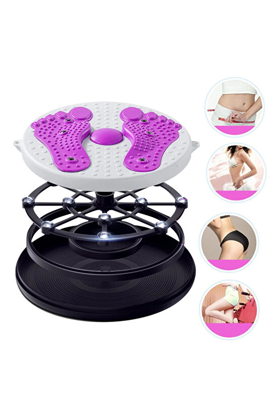 DÖNER VE BEL İNCELTME DİSKİ - VÜCUT ŞEKİLLENDİRİCİ EGZERSİZ ALETİ (5067)