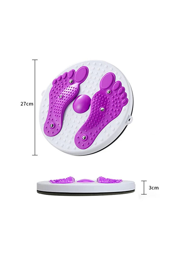 DÖNER VE BEL İNCELTME DİSKİ - VÜCUT ŞEKİLLENDİRİCİ EGZERSİZ ALETİ (5067)