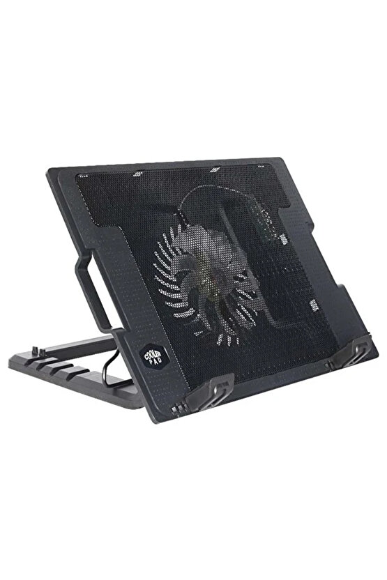 Işıklı Notebook Soğutucu Stand - 5 Kademeli Ayarlı Fanlı Laptop Cooler – NB339
