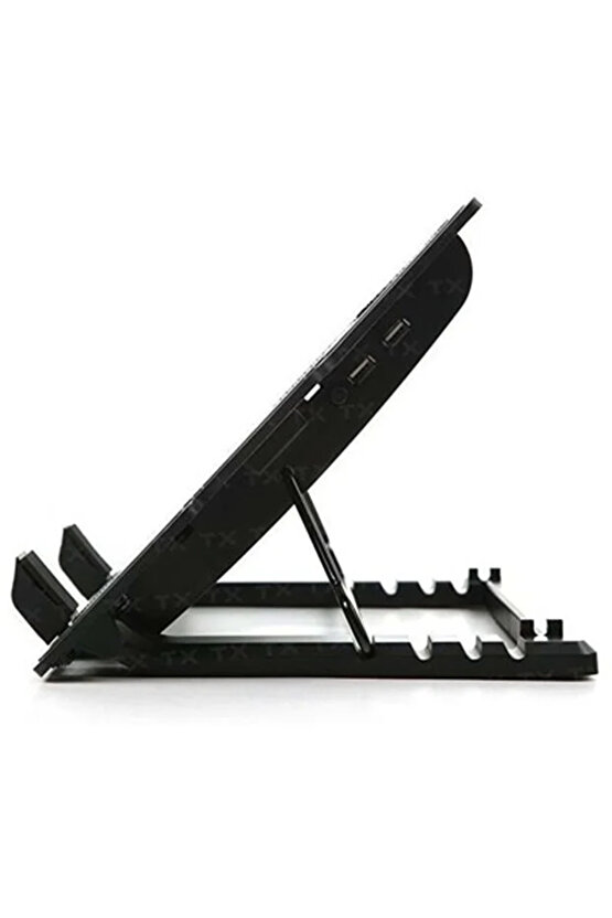 Işıklı Notebook Soğutucu Stand - 5 Kademeli Ayarlı Fanlı Laptop Cooler – NB339