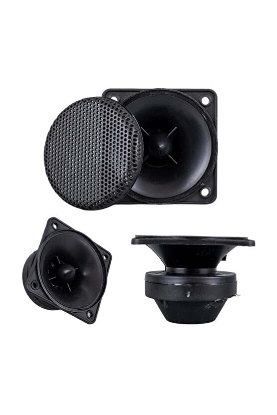 Magicvoice TS-1013 Piezo Kare Tweeter 62 x 62 MM Metal Kapaklı Yedek Tweeter