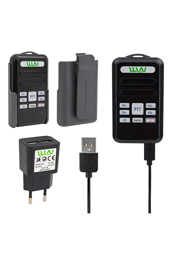 Wln Kd-c80 16 Kanal Radyolu Tekli Pil Ve Şarj Aleti Dahil Mini El Telsizi 3-5 Kmkulaklık 497